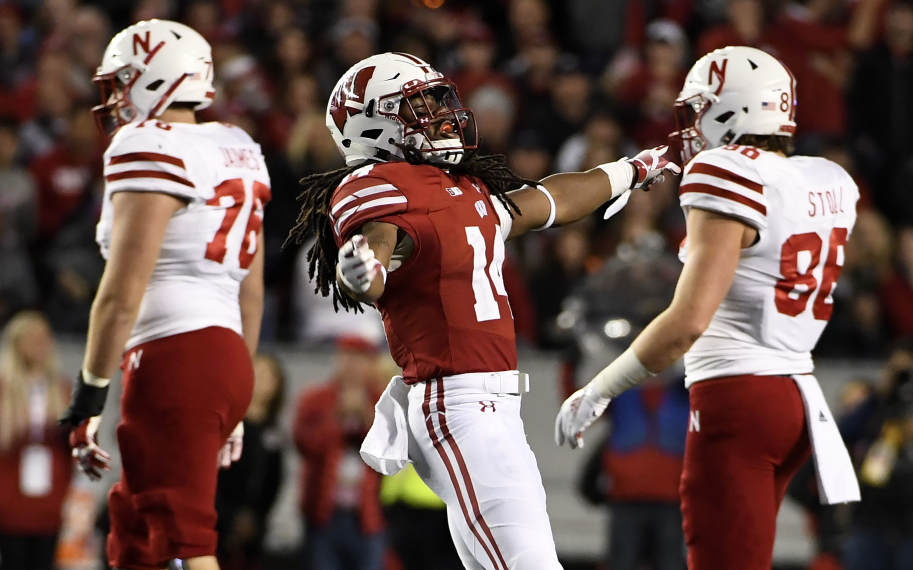 Nebraska vs Wisconsin, college football, 10.6.18